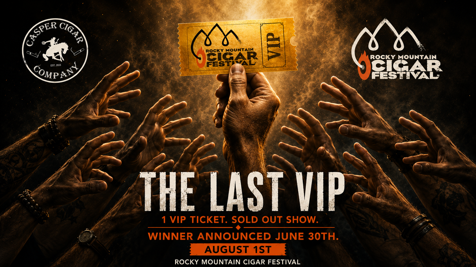 Win The Last VIP Ticket to Rocky Mountain Cigar Festival