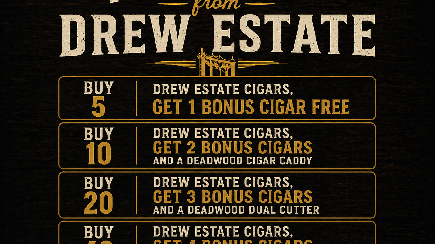 May Swag Deals From Drew Estate!