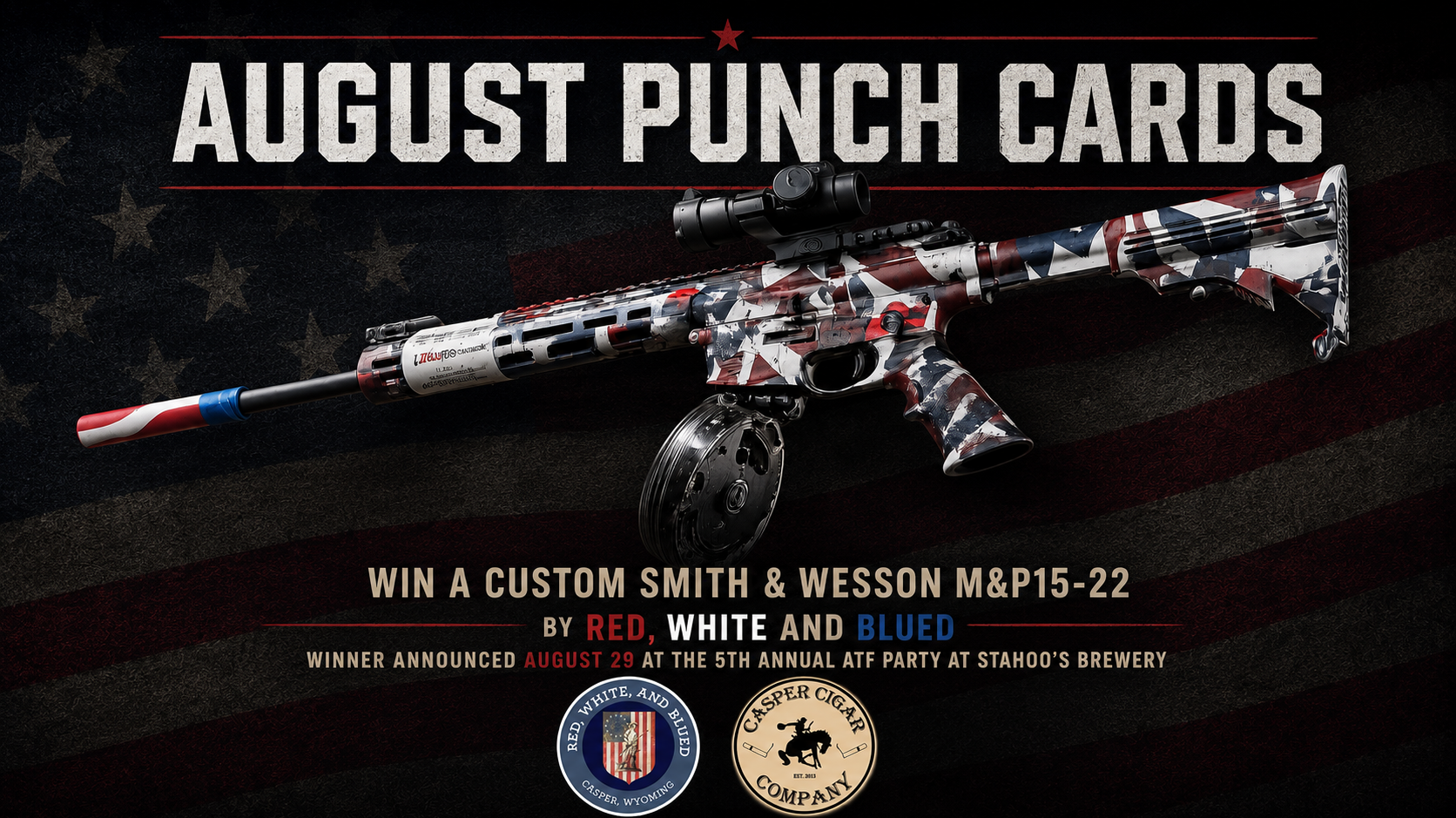 Win A Custom M&P15-22 August 29!
