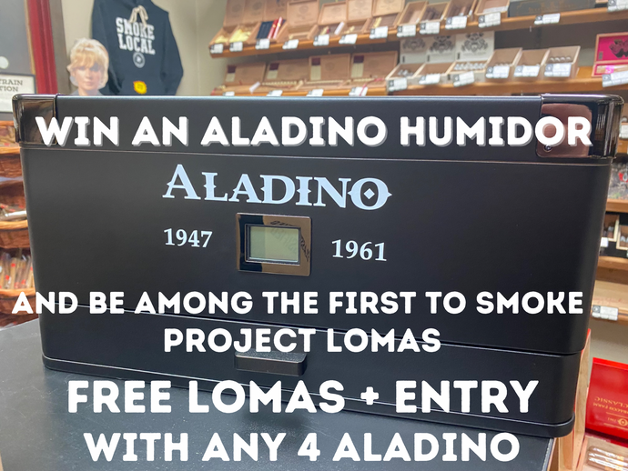 Win An Aladino Humidor + Smoke Project Lomas!