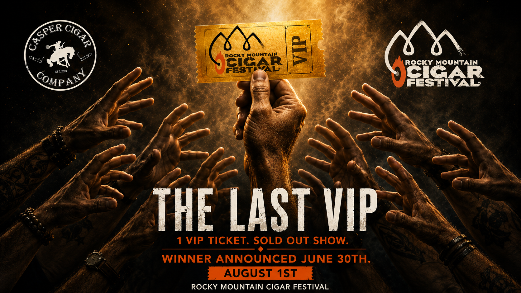 Win The Last VIP Ticket to Rocky Mountain Cigar Festival