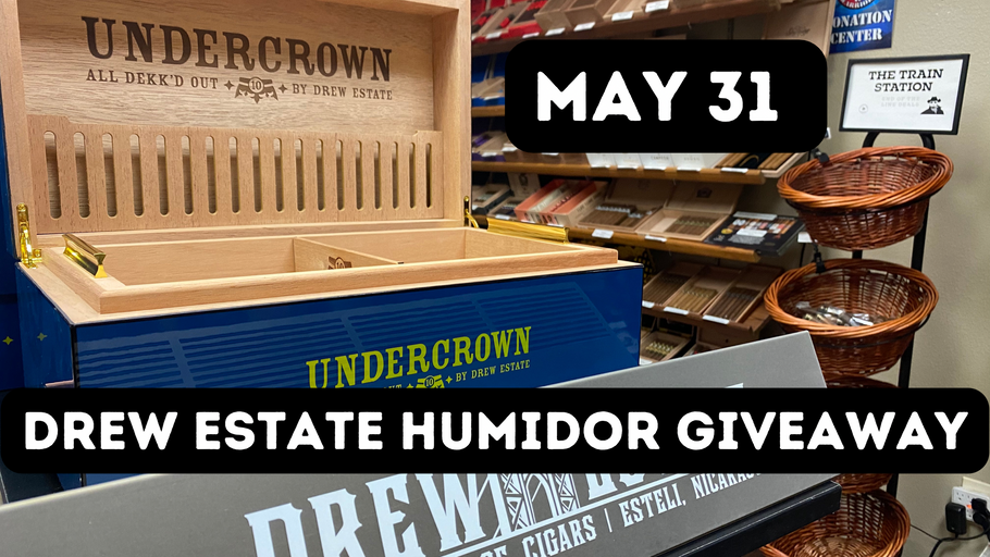 Drew Estate Humidor Giveaway May 31!