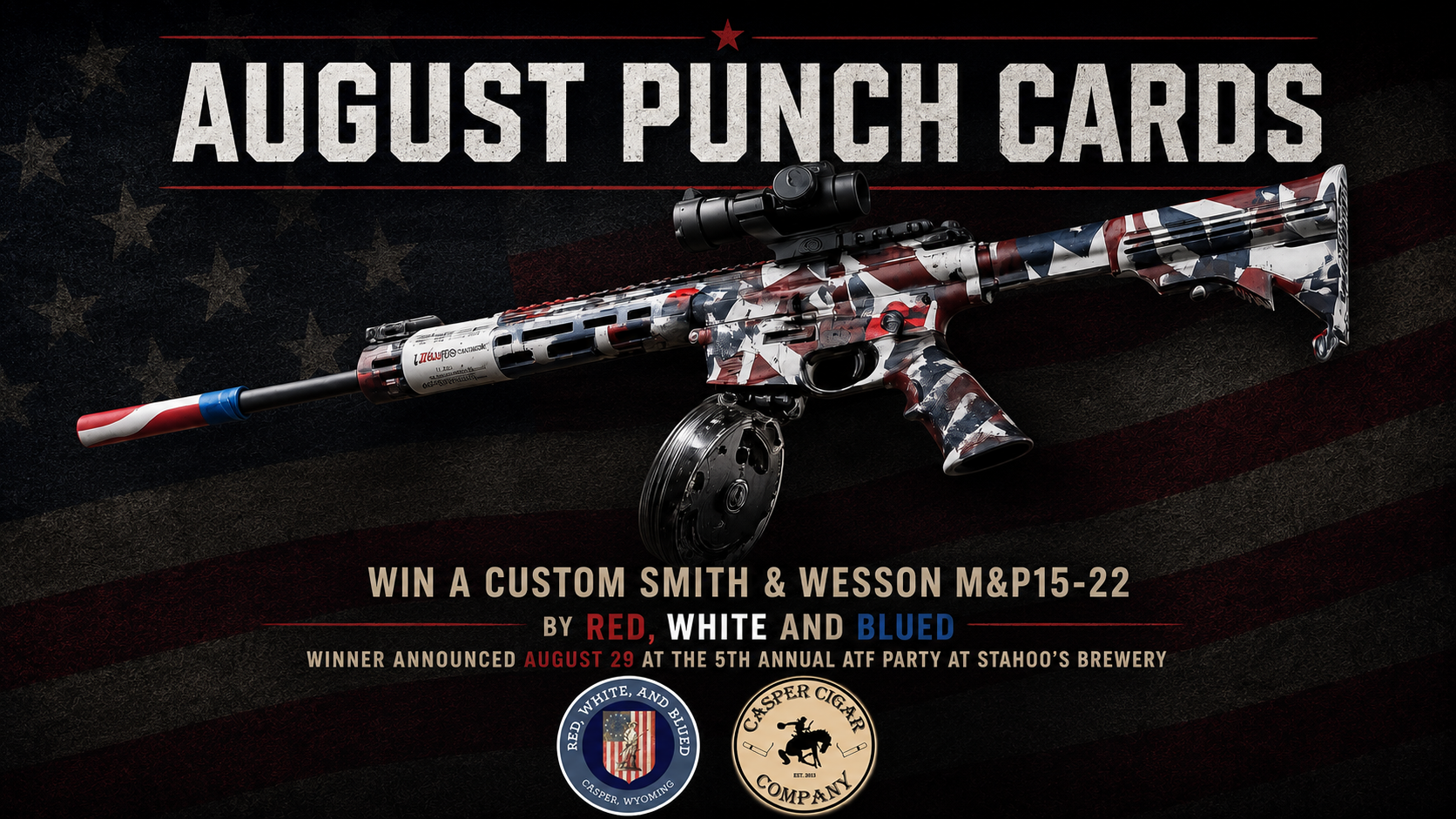 Win A Custom M&P15-22 August 29!