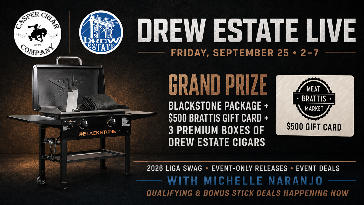 Drew Estate Live — September 25!