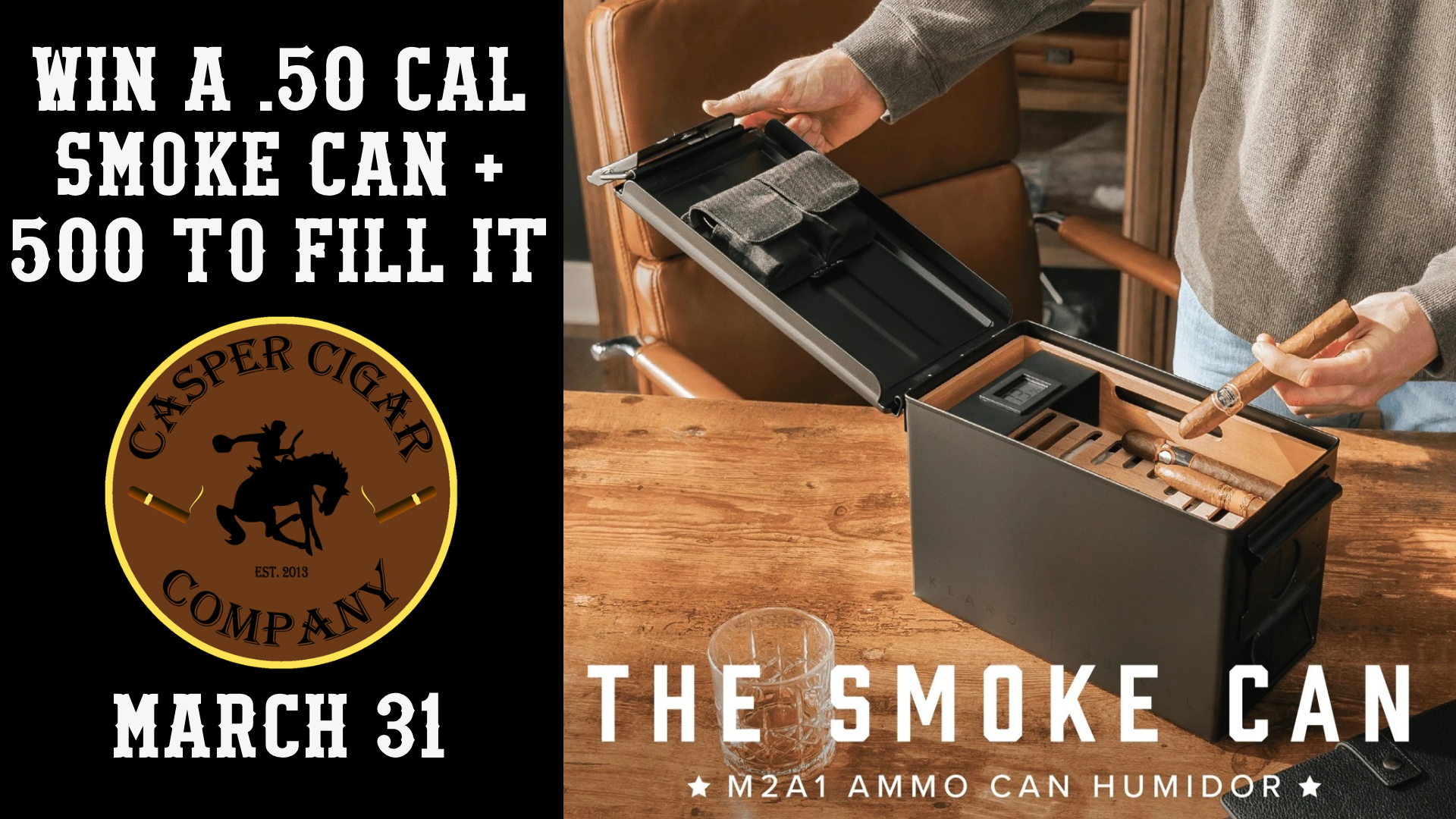 March Smoke Can Giveaway!