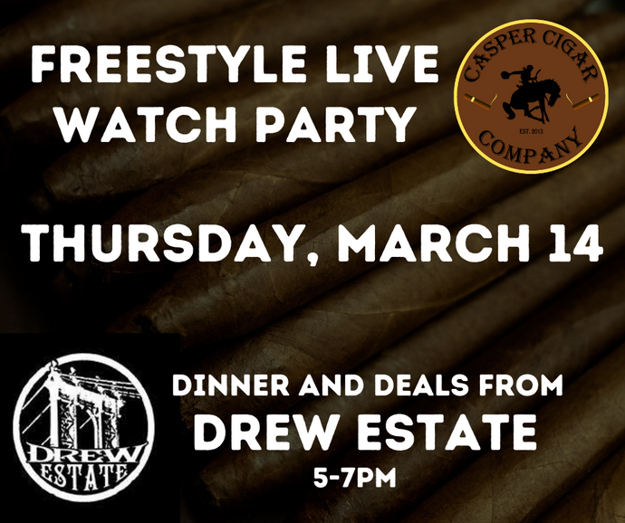 Freestyle Live Watch Party March 14!