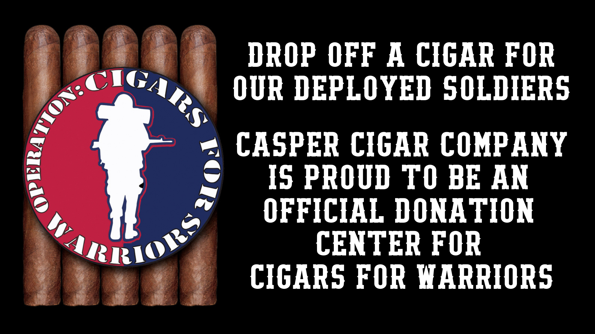 Drop Off One For The Troops!