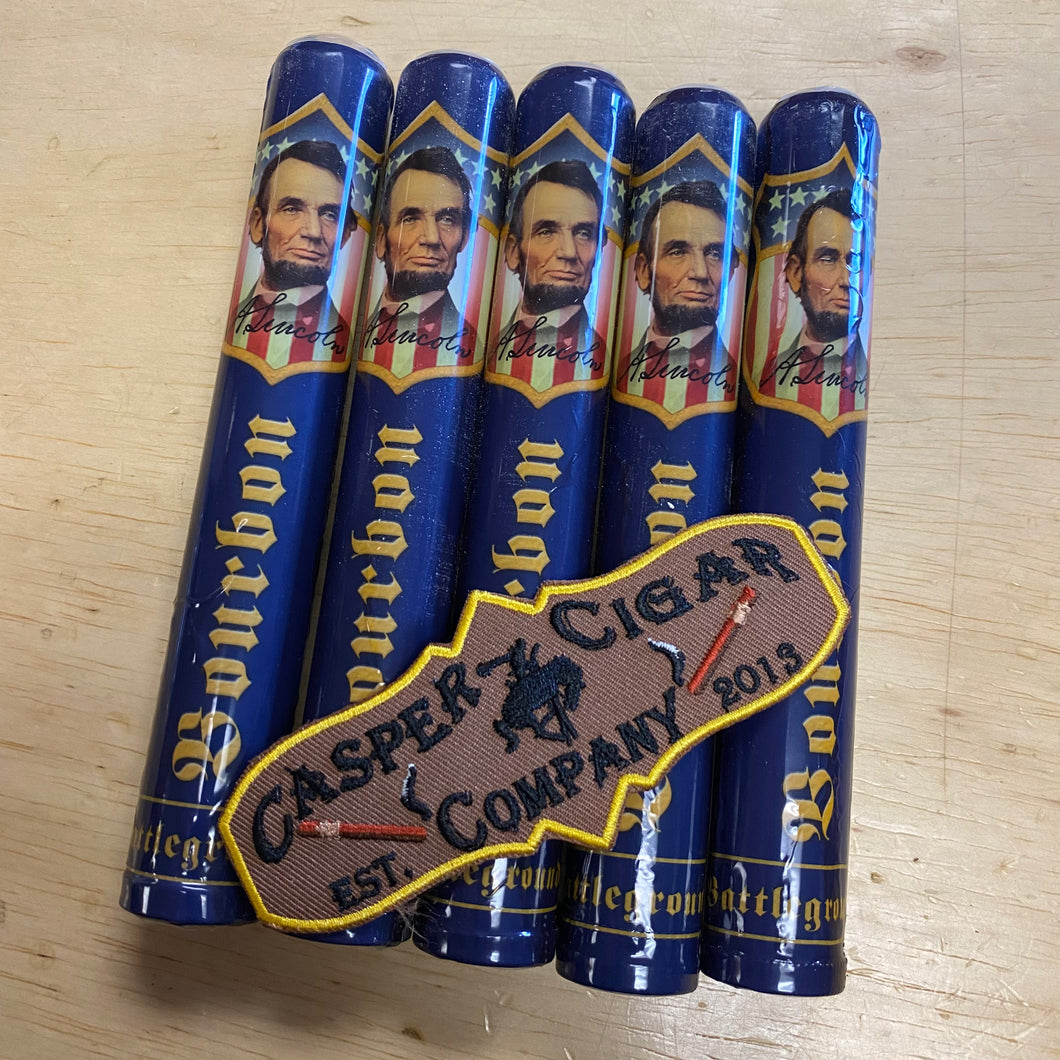 Battleground Lincoln Bourbon Tubos 5 Pack